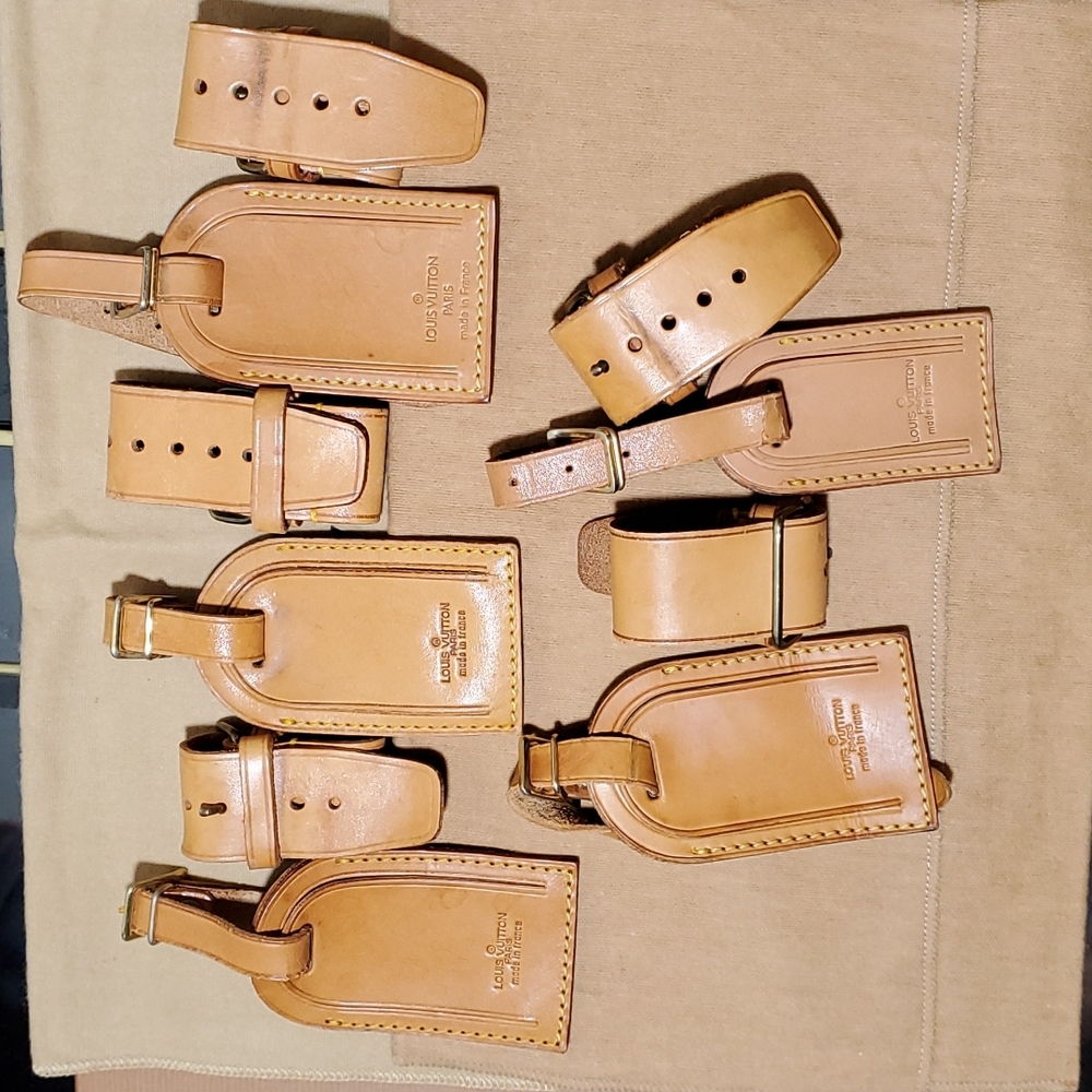 Authentic Louis Vuitton Luggage Tag